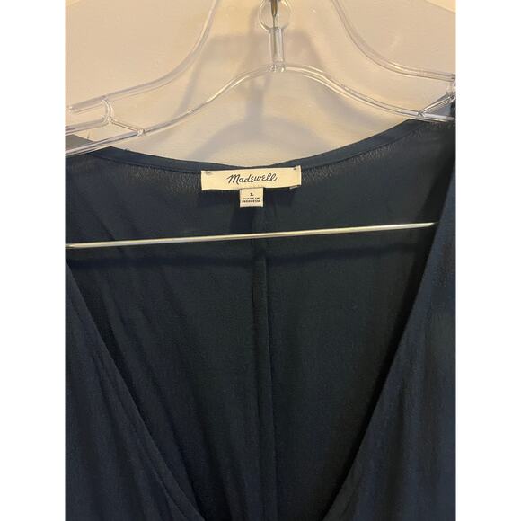 Madewell Heather Button Front Dress - Picture 7 of 14